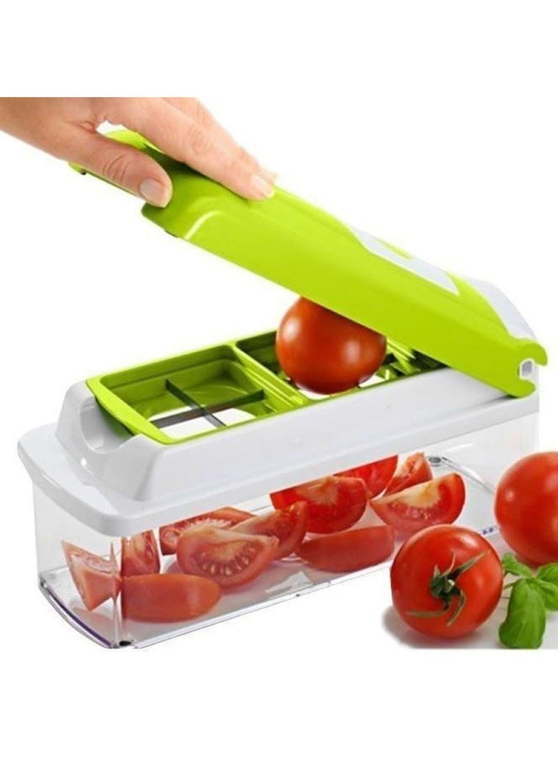 Kitchen Basics - Fruit And Vegetable Chopper And Slicer Set Of 12 Pcs - Image 1