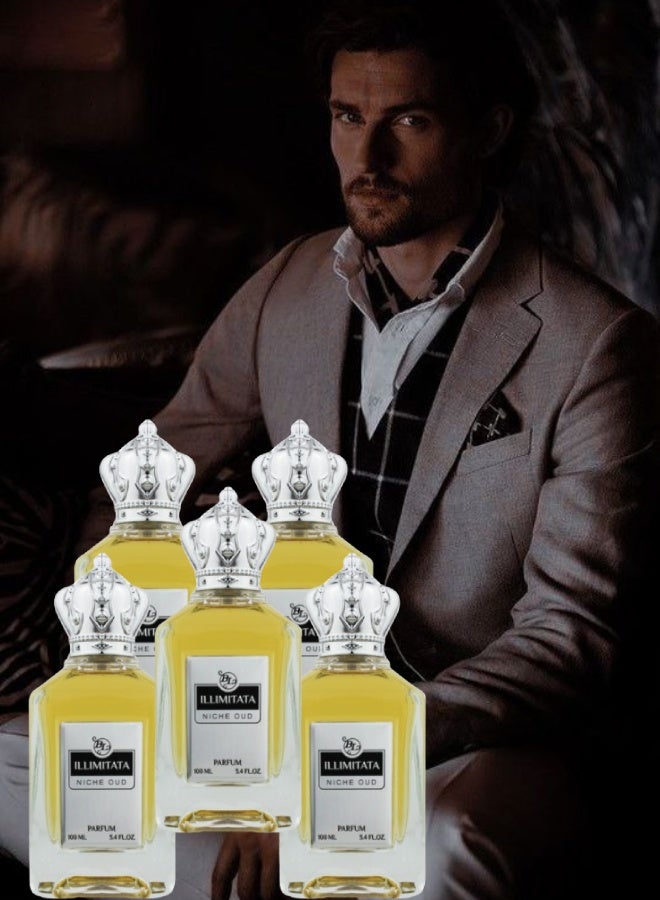 بي إل 5 قطع عطر إليميتاتا نيش عود 100مل - Image 1