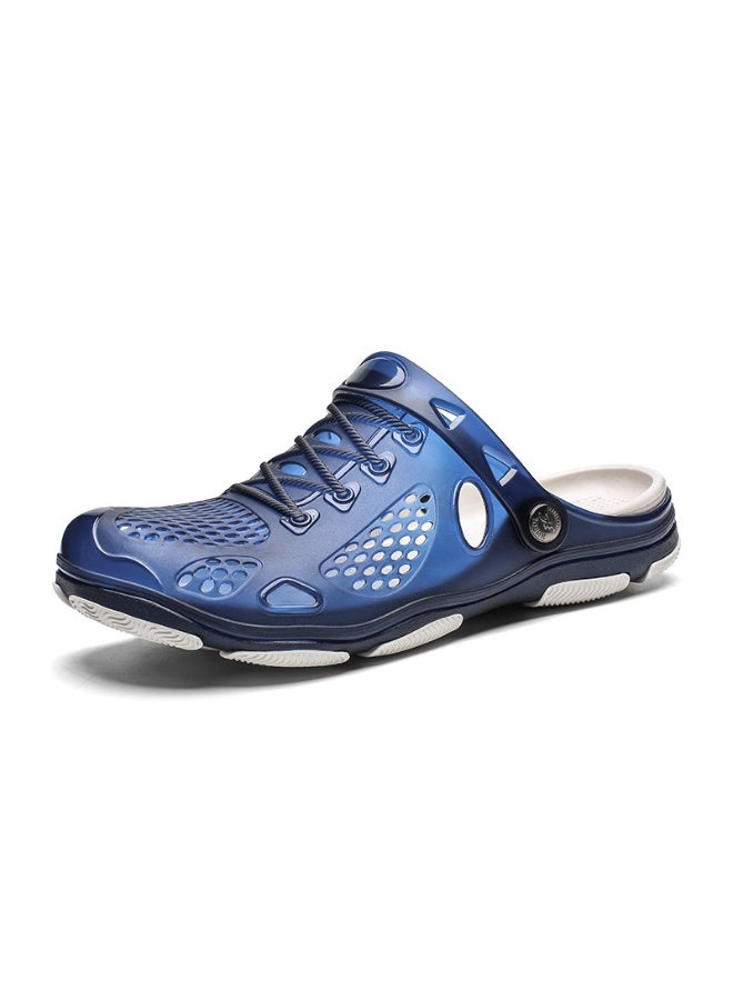 Summer Breathable Head Hole Sandals Men's Outdoor Beach Slippers Anti-Slip River Bird's Nest Slippers  - Image 1