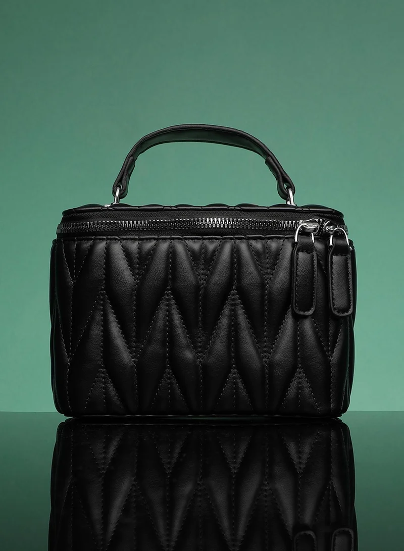 Haute Sauce Quilted Box Bucket Bag