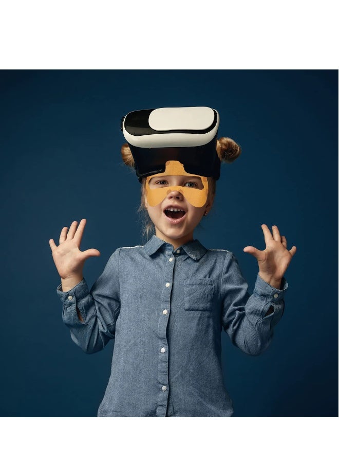 50PCS Disposable VR Cartoon Masks for Kids, Sanitary and Universal VR Eye Cover Mask, Compatible with Meta Quest 2, Quest Pro, PSVR2 - Fun and Hygienic VR Experience for Children - Image 2