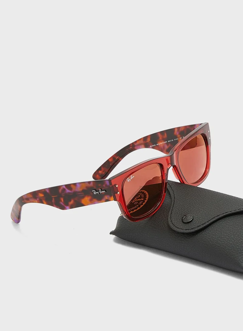 Ray-Ban 0Rb0840S Mega Wayfarer Sunglasses