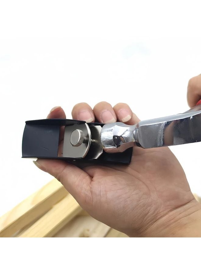 Black Mini Metal Woodworking Plane Professional Hand Tool For Carpentry And DIY Craftsmen - Image 3