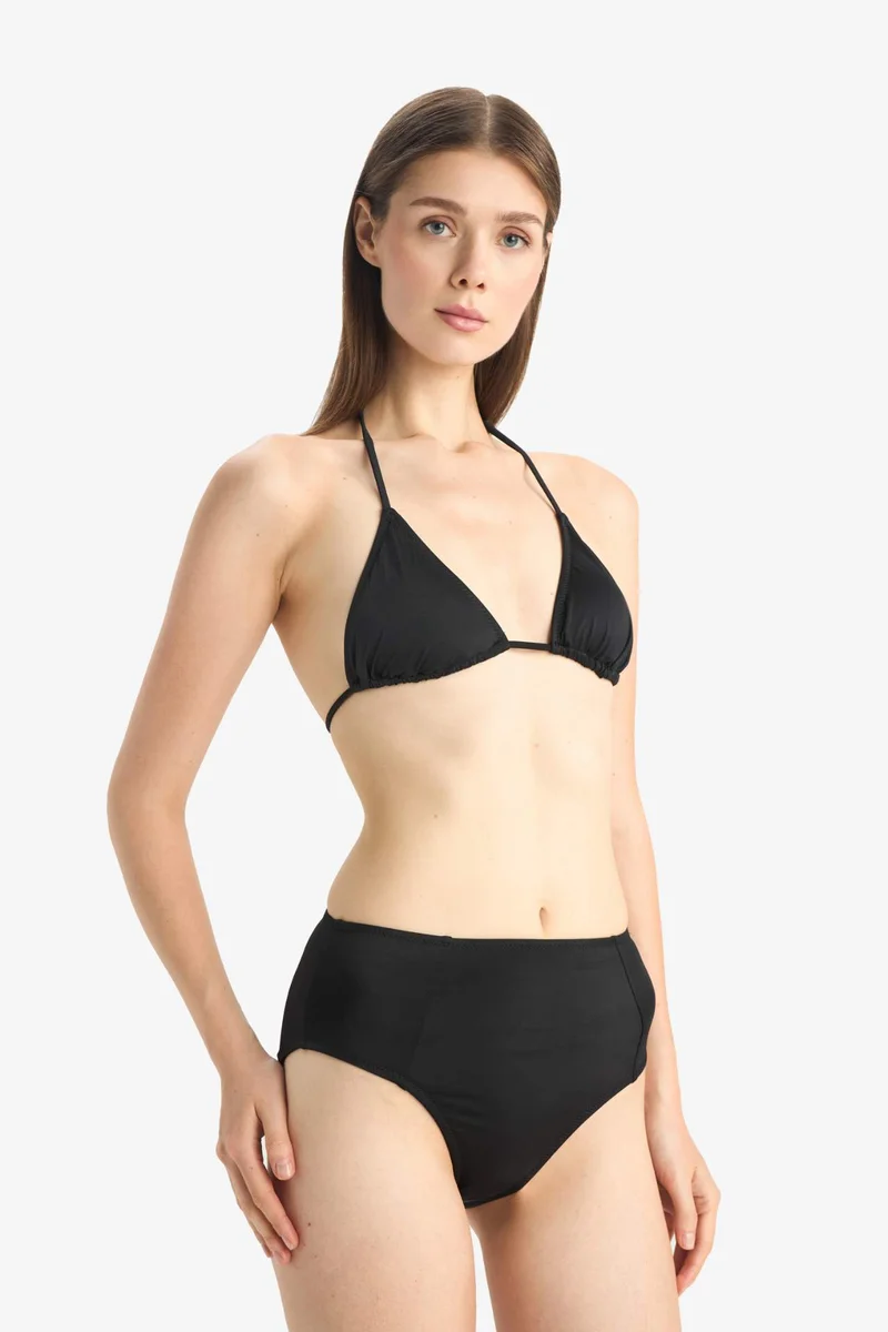 DeFacto Fall in Love Regular Fit High Waist Bikini Bottom