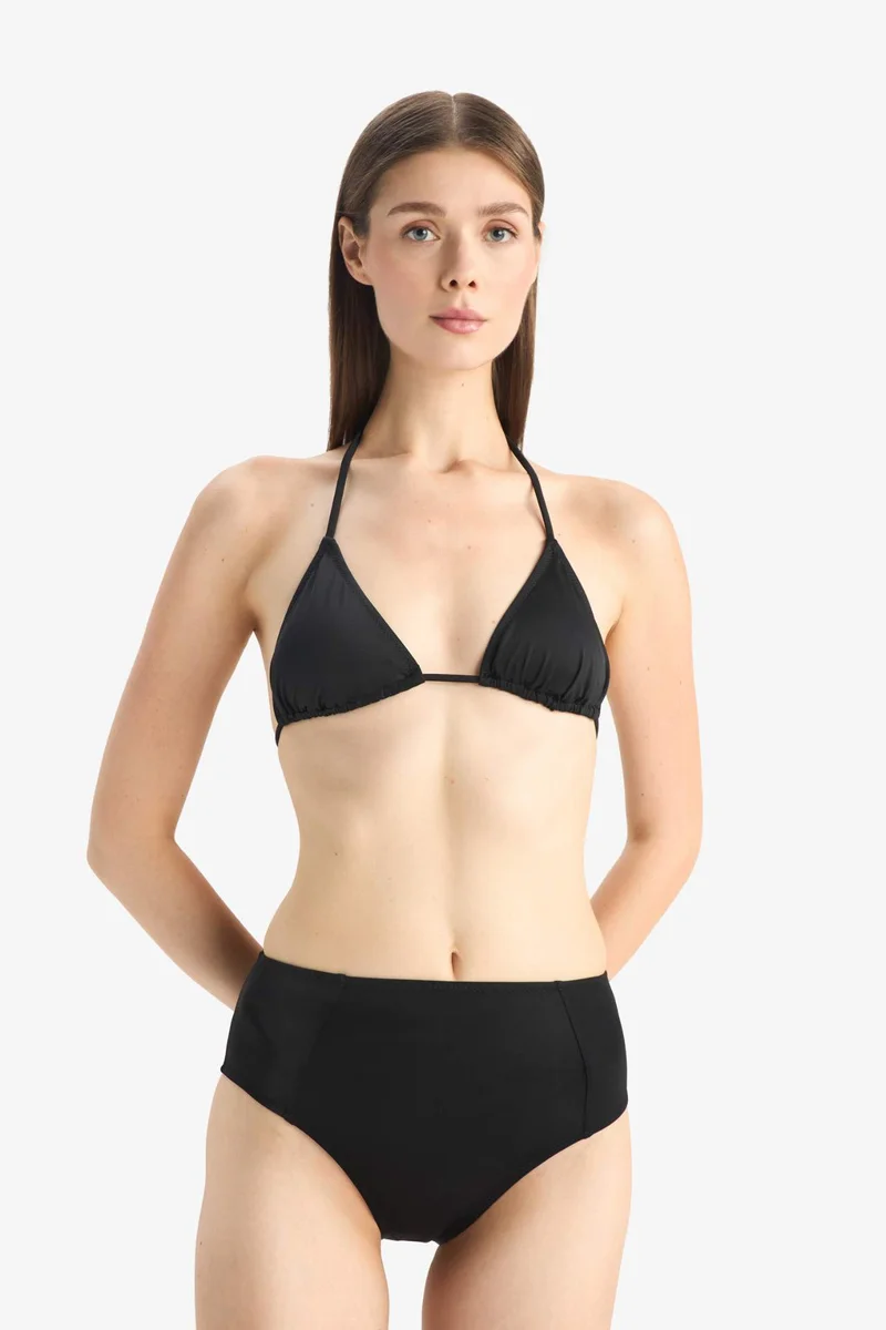 DeFacto Fall in Love Regular Fit High Waist Bikini Bottom