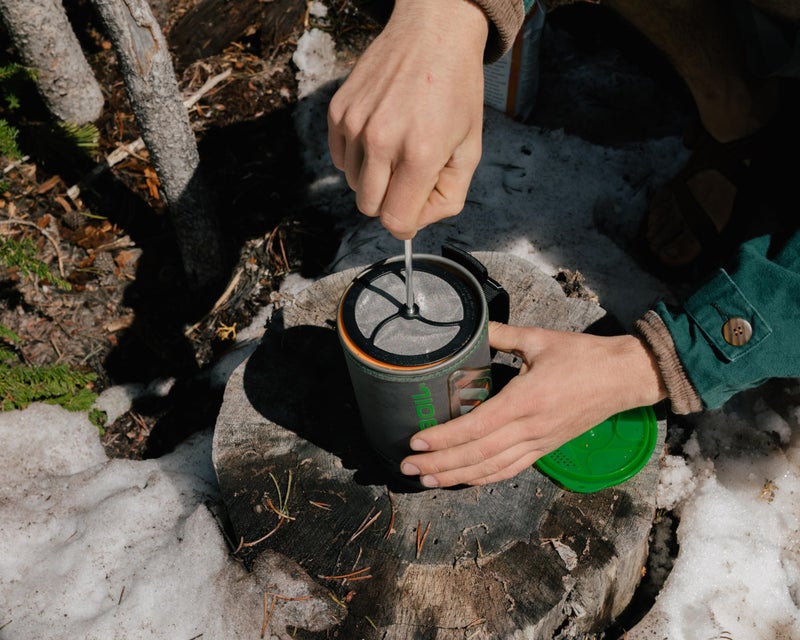 Jetboil Silicone French Press Coffee Maker Camping Stoves, Regular - Image 5