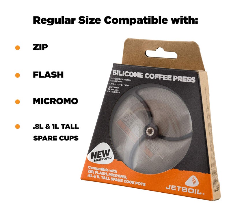 Jetboil Silicone French Press Coffee Maker Camping Stoves, Regular - Image 2