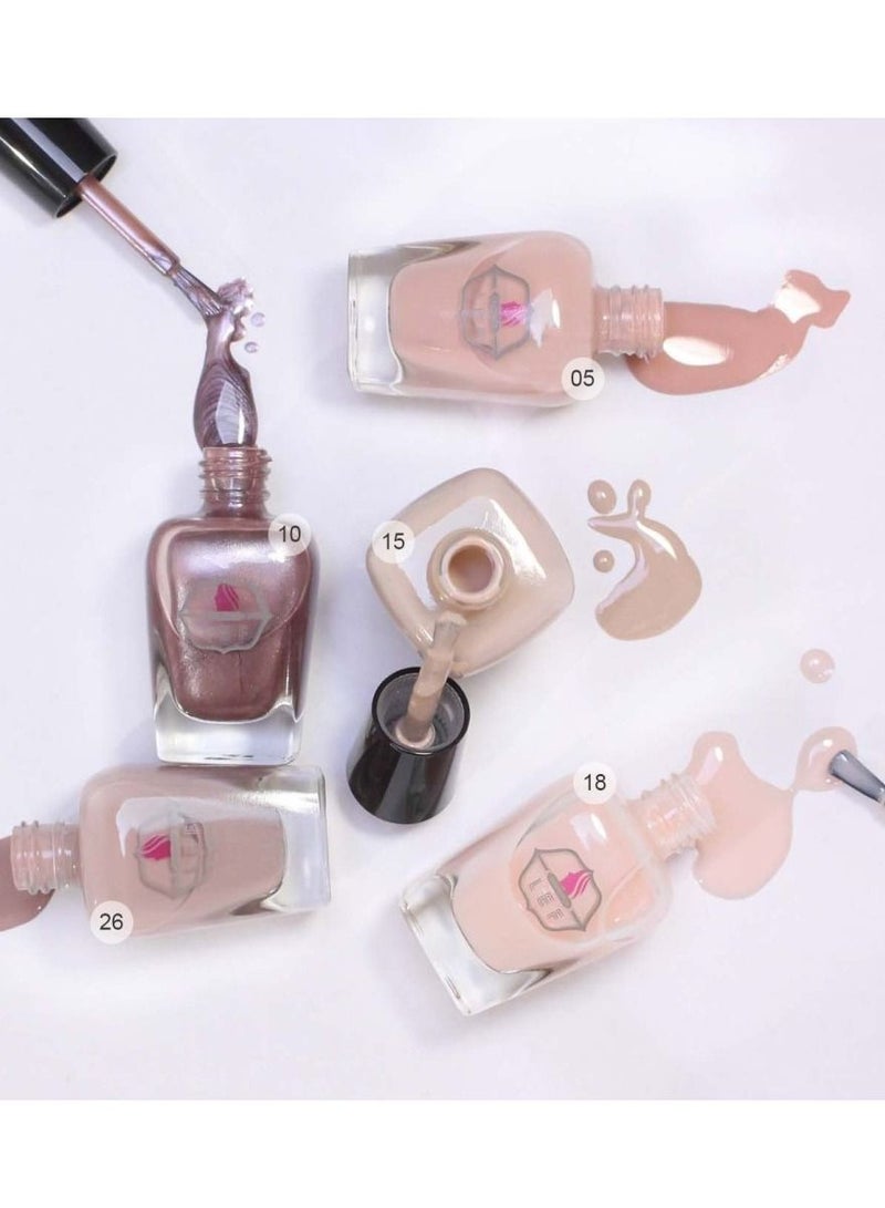 LEF HD Nail Polish Strong and Longwear | SELENITE 15 - Image 4