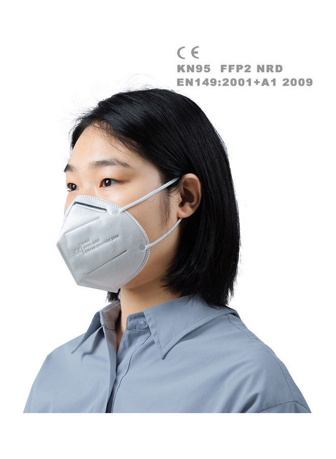 NIBEMINENT 50-Piece KN95 Disposable Shield Mask - Image 4