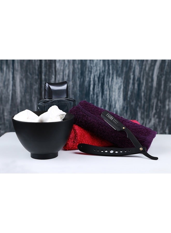 FACON 100 BLADES + Facón Professional Classic Straight Edge Barber Razor - Salon Quality Cut Throat Shavette - Image 2