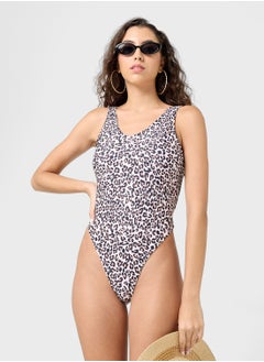 Ginger Leopard Print Swimsuit  - Image 1
