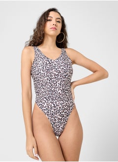 Ginger Leopard Print Swimsuit  - Image 4