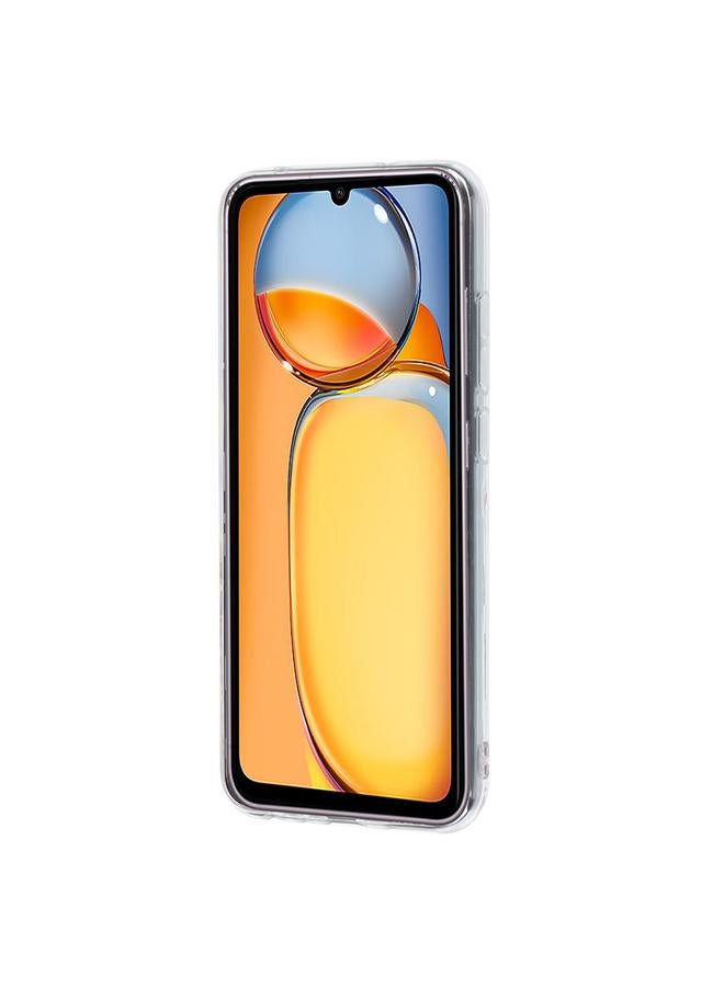 اس-توب جراب لهاتف Redmi 13C 4G بنمط رسم ملون من مادة TPU - Image 3