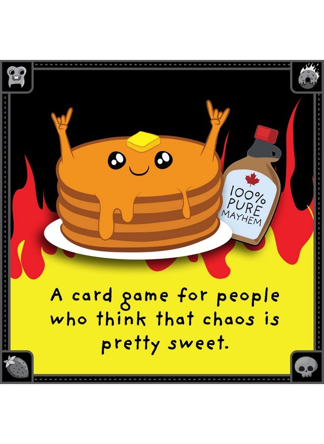 Exploding Kittens Exploding Kittens Anarchy Pancakes 2-6 Players - Ages 7+ - 5 Minutes to Play - Strategic and Chaotic Card Game - Party Game, Ideal for Family Night, Kids and Adults  - Image 5