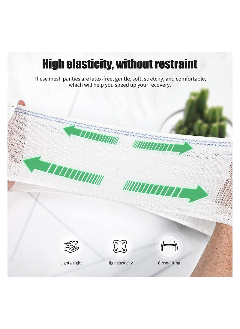 KASTWAVE - Mesh Postpartum Underwear Disposable Panties, Women High Waist C Section Maternity Postpartum Panties, Soft, Breathable, Stretchy (8  Counts & Medium) - Image 1