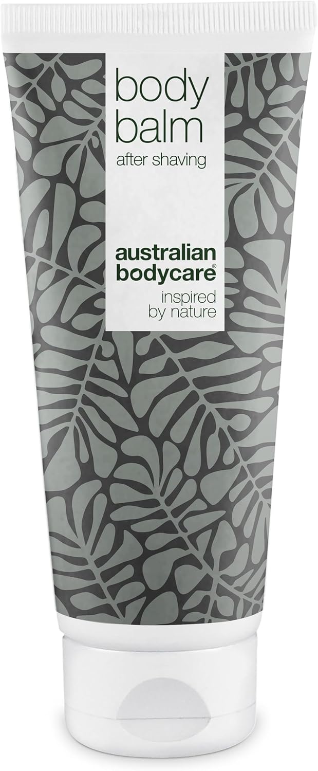Australian Bodycare Body Balm for Women Men 200ml Tea Tree Oil Aftershave for Ingrown Hairs Razor Bumps and Razor Burn Immediate Relief after Shaving Perfect for Body Hair Removal and Shaving - Image 1