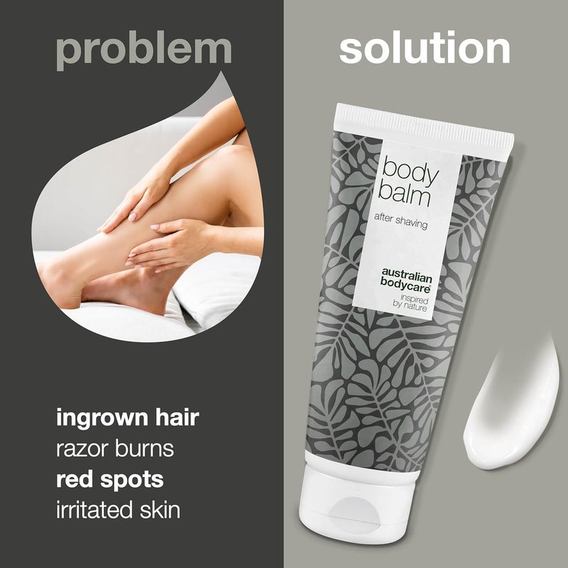 Australian Bodycare Body Balm for Women Men 200ml Tea Tree Oil Aftershave for Ingrown Hairs Razor Bumps and Razor Burn Immediate Relief after Shaving Perfect for Body Hair Removal and Shaving - Image 2