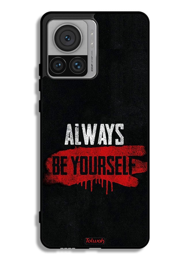 Tolwak Motorola Moto X30 Pro Protective Case Cover Always Be Yourself - Image 1
