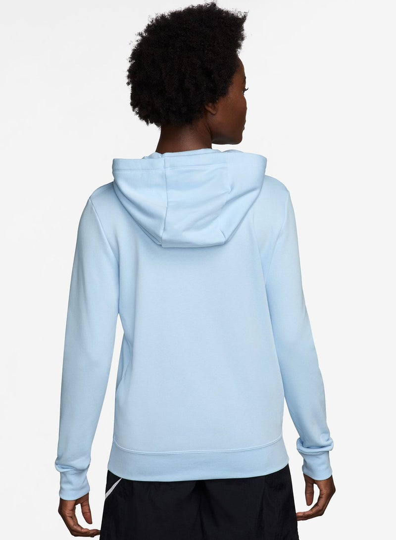 Nike Nsw Club Fleece Graphic Pullover Hoodie - Image 2