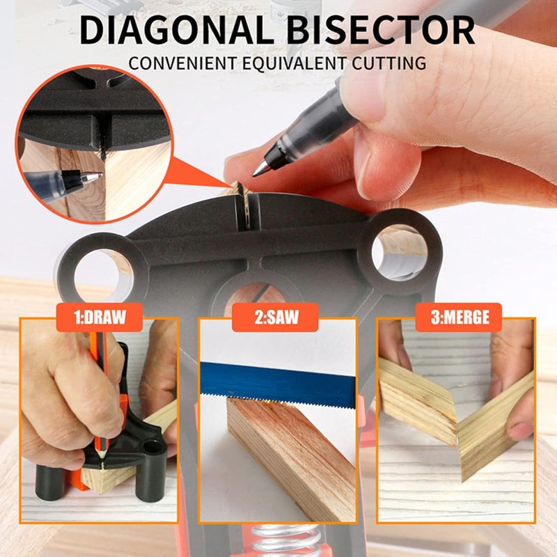 Temp resistant Yosoo Health Gear 4pcs Angle Clamp 5 to 22mm 60 90 120 Degree Adjustable Right Fixer Single Handle Spring Loaded Clamp,Swing Woodworking Tool Fixing for Welding, Wood Working Multi item matching Cost effective upgraded craftsmanship Simple multi-feature practical build Light & sturdy Precision processed material Trendy versatile build Easy clean surface Elegant upgraded practical design Quick available purchase options Upgraded simple practical design All-round well-engineered practical build Multi-demand satisfied design Affordable purchase options Globally selected raw material Local & cross border ship compatible Processed natural substance Globally trusted quality Advanced compact design Carefully selected solid material Closed & open space compatible Sand resistant Climate adapted upgraded quality Land transit & shipment compatible Stable base - Image 2