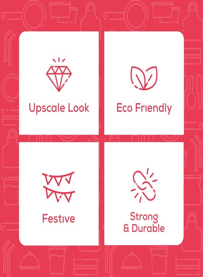 قوستو أعواد كوكتيل وأعواد طعام من غوستو [200 قطعة] - أعواد أسنان خشبية فاخرة بطول 4.7 بوصة للمقبلات وأعواد كوكتيل للمشروبات - أعواد أسنان لؤلؤية بألوان متنوعة - Image 4