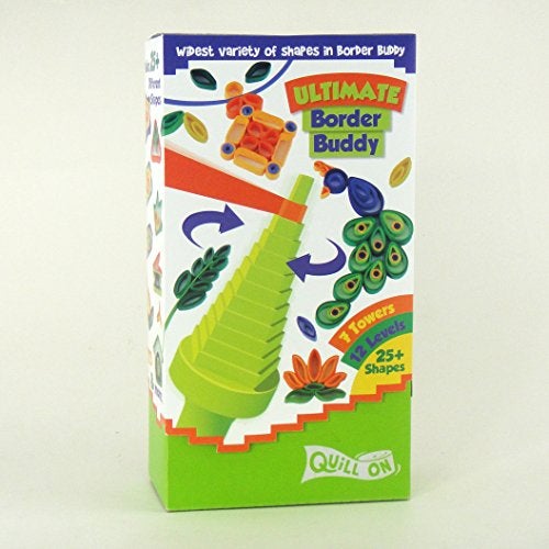 Quill On - Ultimate Border Buddy - Green- Quilling Borders Made Easy (Ultimate Border Buddy) (Border Buddy - Green) - Christmas Gifts for Kids - Image 4