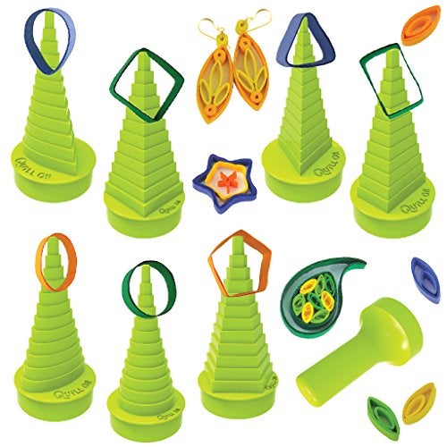 Quill On - Ultimate Border Buddy - Green- Quilling Borders Made Easy (Ultimate Border Buddy) (Border Buddy - Green) - Christmas Gifts for Kids - Image 1