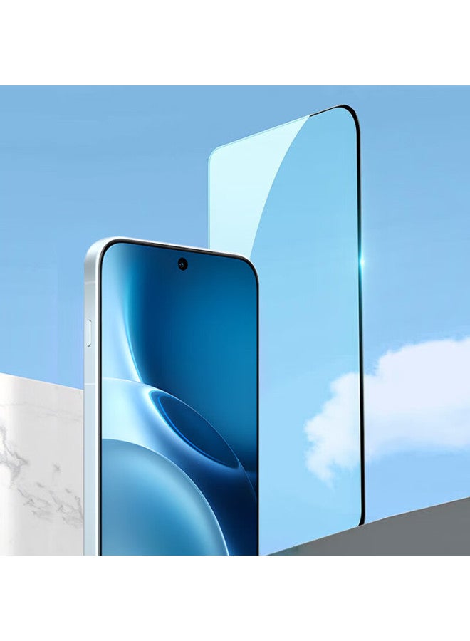 Smorss 2-pack Ultrasonic Unlock Tempered Glass Screen Protector For Vivo X300pro, High-definition Anti-drop Electroplated Anti-fingerprint Full-screen Film With No White Edges