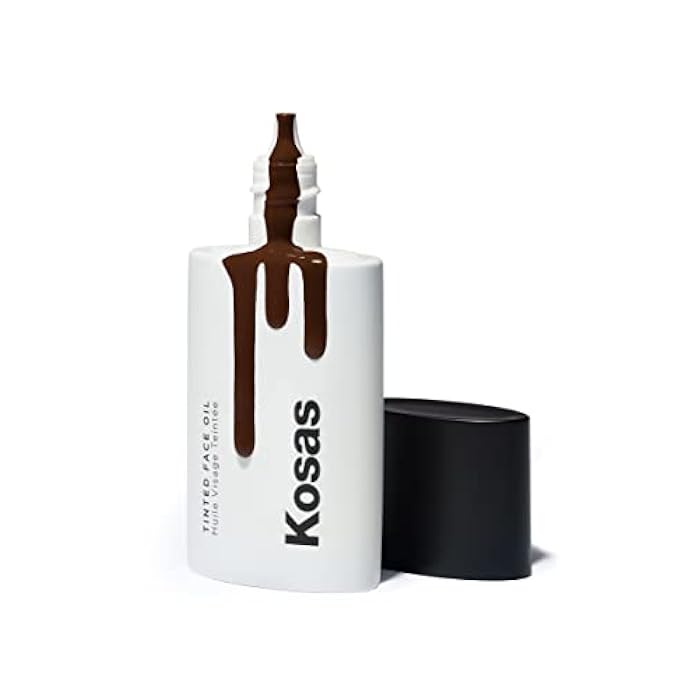 Kosas Tinted Face Oil | Nourishing, Light-Coverage Tinted Foundation, (Tone 10) - Image 2
