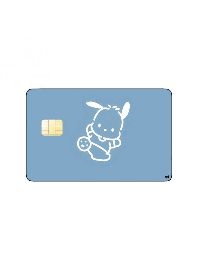 RKN PRINTED BANK CARD STICKER Pochacco Anime Character - Image 1