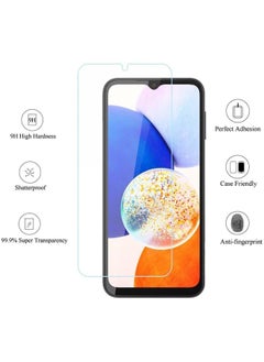 DUSALA 2 Pack Screen Protector for Samsung Galaxy A16 Tempered Glass Screen Shatterproof Anti Scratch Glass HD Clear compatible with Samsung Galaxy A16  - Image 3