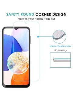DUSALA 2 Pack Screen Protector for Samsung Galaxy A16 Tempered Glass Screen Shatterproof Anti Scratch Glass HD Clear compatible with Samsung Galaxy A16  - Image 4