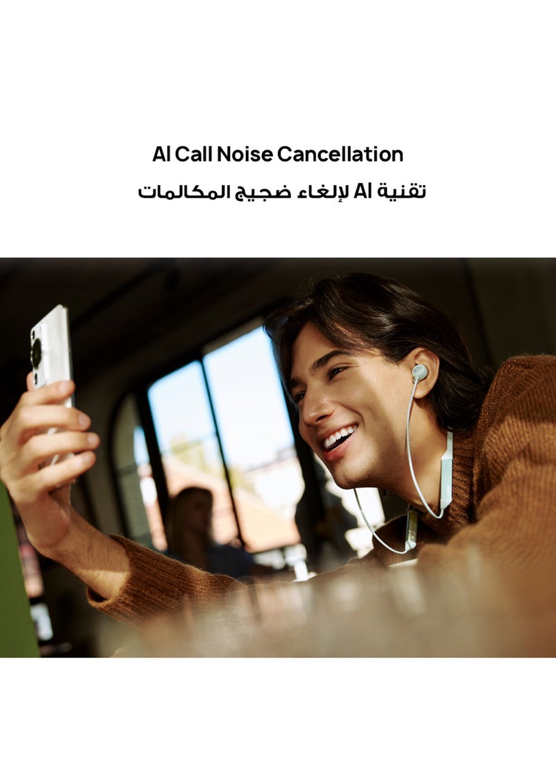 HUAWEI FreeLace Pro 2, Fast Charging And Pairing, Ultra-Mag Dynamic Driver, Intelligent Dynamic ANC, Long Battery Life, Dual HD Audio Decoding Technology, IP55 Dust And Water Resistance Green - Image 4