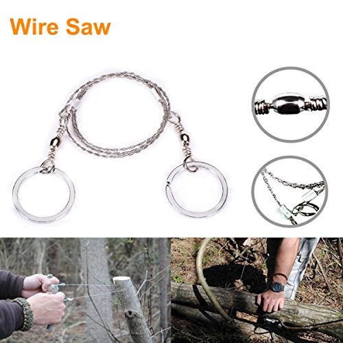 EMDMAK Survival Kit Outdoor Emergency Gear Kit for Camping Hiking Travelling or Adventures - Image 4