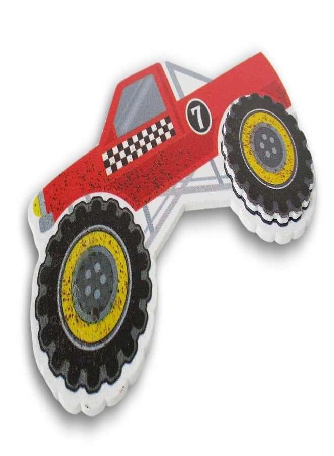 Daisy Crafts MPD Wood Painted Cutout Shape (Monster Truck) - Image 1