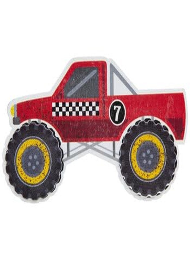 Daisy Crafts MPD Wood Painted Cutout Shape (Monster Truck) - Image 2
