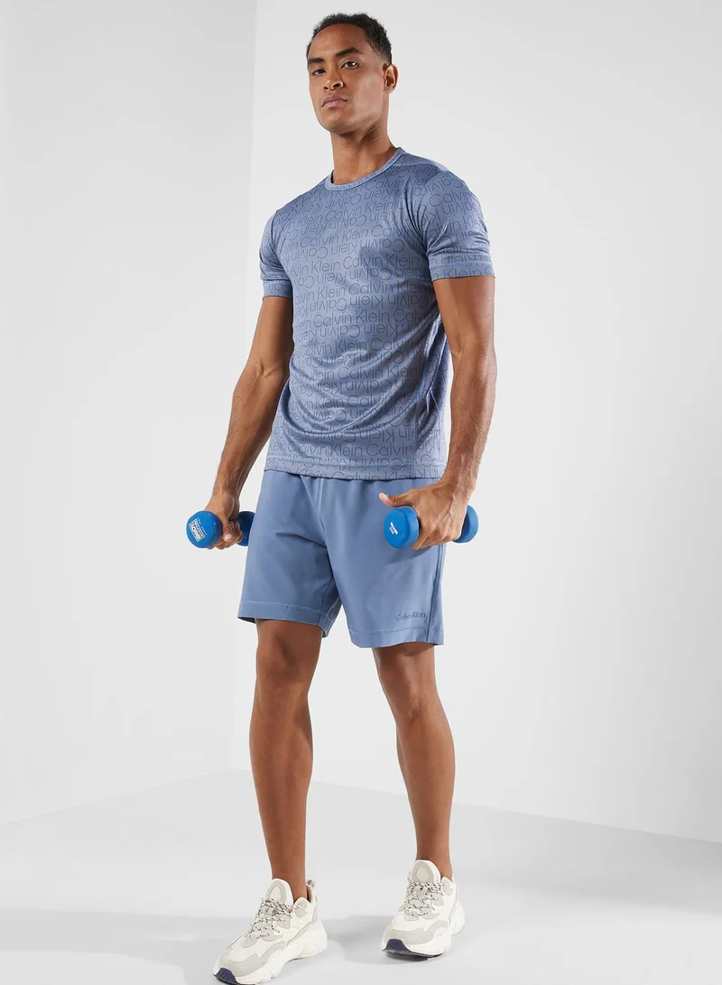 Calvin Klein Sports 7" Woven Shorts