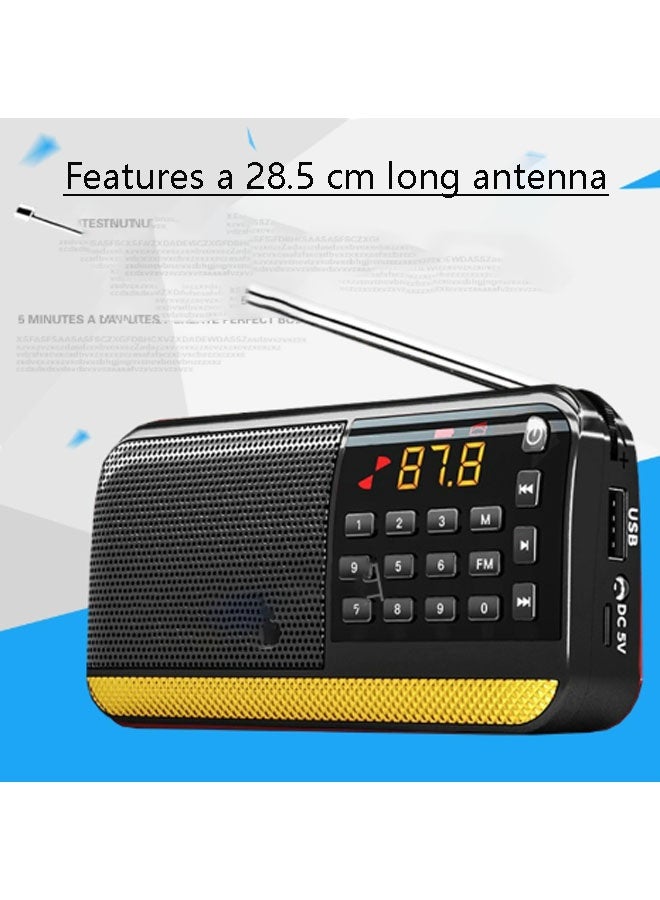 نيوترل مكبر صوت V30 Retro Cassette يجمع بين تشغيل الموسيقى وراديو FM وشاشة LED في جهاز واحد. مثالي لغرف المعيشة والمكاتب وغرف النوم وغيرها. كما أنه هدية رائعة لكبار السن. (اللون) - Image 2