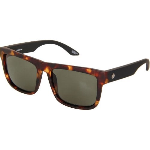 Spy Discord Sunglasses - Spy Optic Look Series Designer Eyewear - Vintage Tortoise/Grey Green - Image 1
