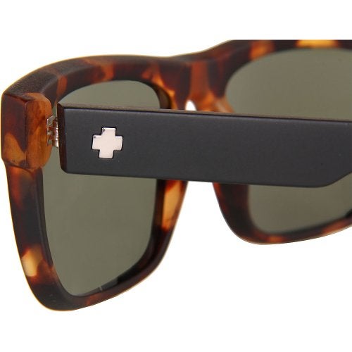 Spy Discord Sunglasses - Spy Optic Look Series Designer Eyewear - Vintage Tortoise/Grey Green - Image 4