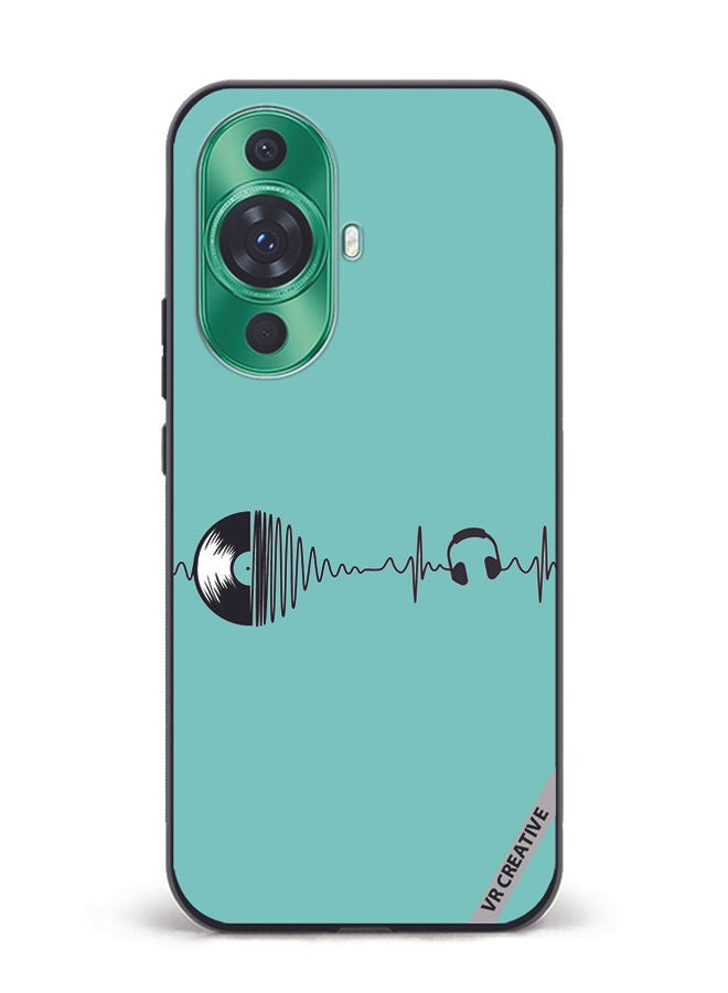 VR CREATIVE Protective Case Cover For Huawei nova 11 Pro Music Beats Design Multicolour - Image 1