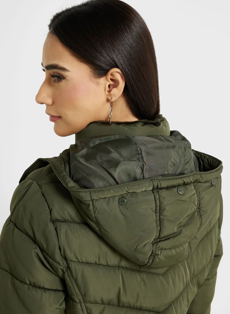 NEW LOOK Puff Detail Jacket