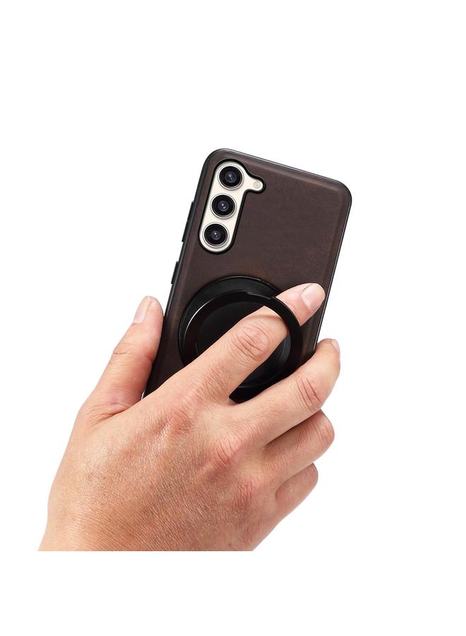 Denior Case For Samsung Galaxy S23+ 5G A14 Skin Feel Rotating Holder MagSafe Phone Case - Image 5