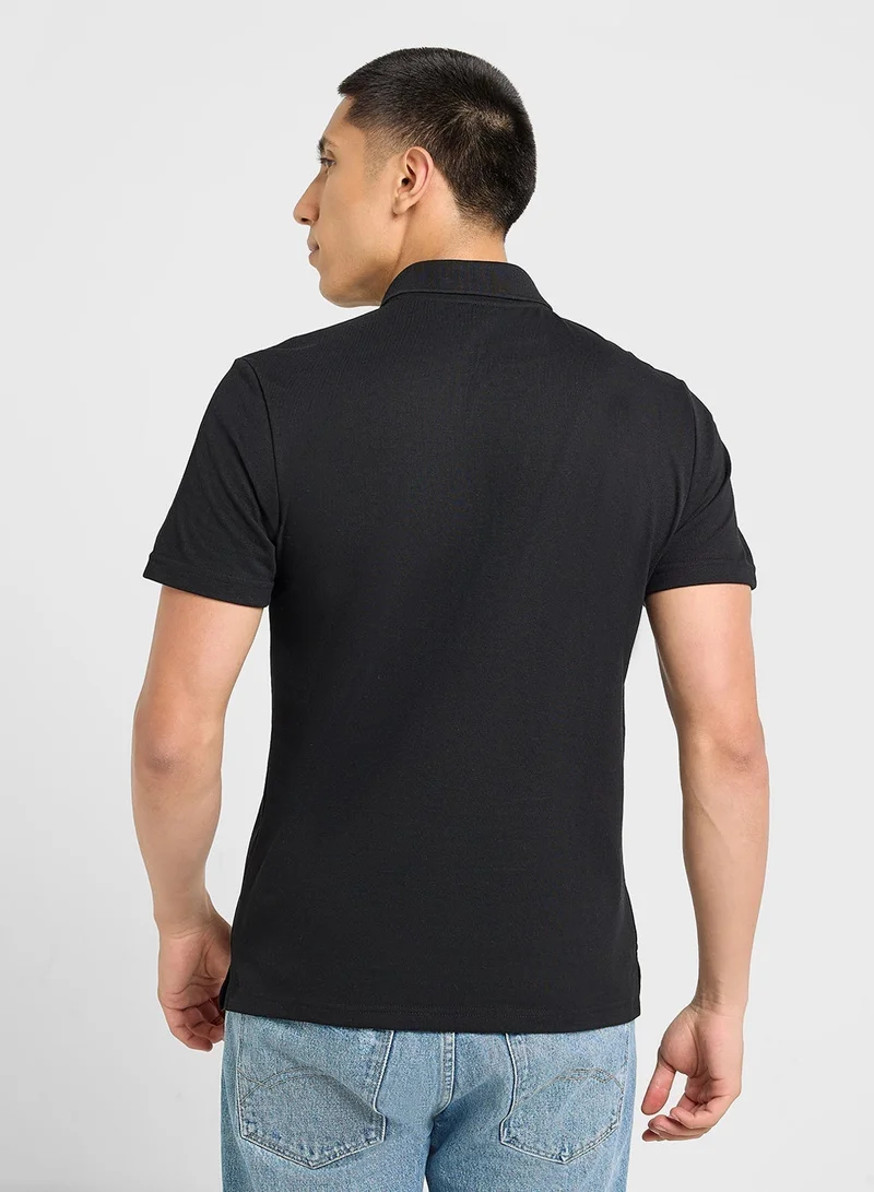 سفنتي فايف تيشيرت بولو كاجوال