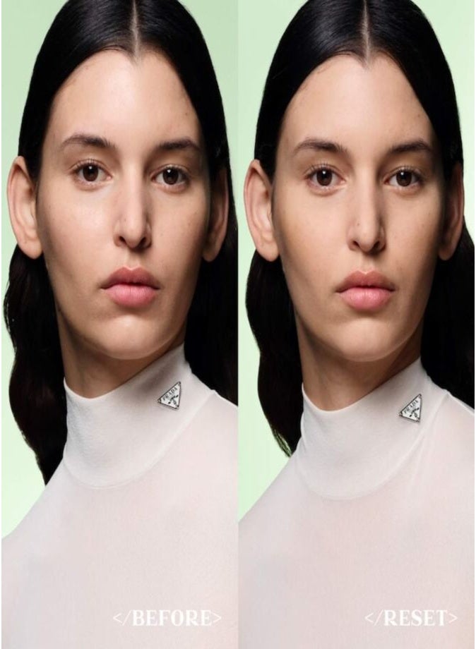 Prada Reset Rebalancing Refillable Setting Powder 6.8g – 00 Universal - Transparent Soft Matte Long-Wear Finish - Image 4