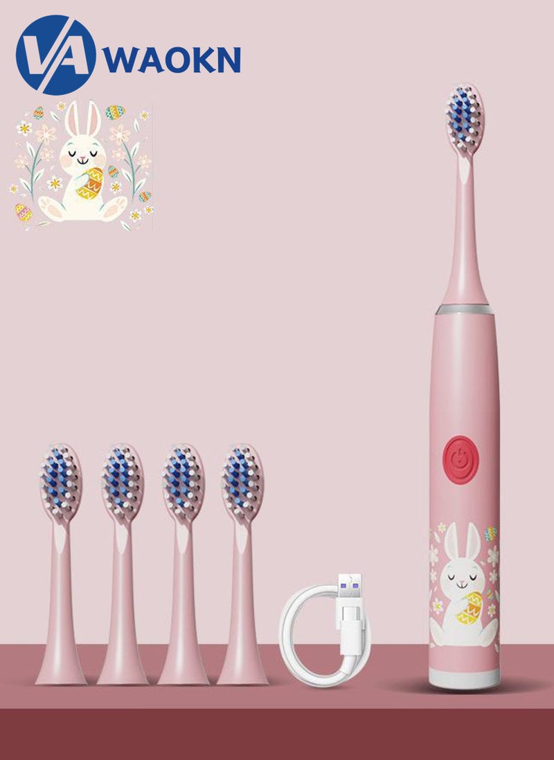 Rechargeable Sonic Electric Toothbrush High-frequency Vibration IPX7 Waterproof Power Toothbrush 5 Modes Adjustable and Smart Electric Toothbrush with 5 Detachable Soft-bristle Brush Heads - pzsku/ZE291EF575BC532539FA8Z/45/_/1709696921/5eb51377-78d2-4295-9b44-fc5bf22aca9a