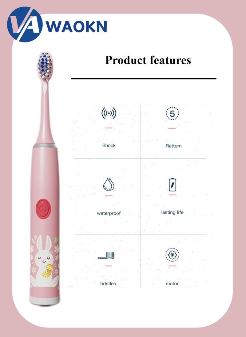 Rechargeable Sonic Electric Toothbrush High-frequency Vibration IPX7 Waterproof Power Toothbrush 5 Modes Adjustable and Smart Electric Toothbrush with 5 Detachable Soft-bristle Brush Heads - pzsku/ZE291EF575BC532539FA8Z/45/_/1709696923/b8e086bd-356c-455b-9252-28f4bb1d3e57