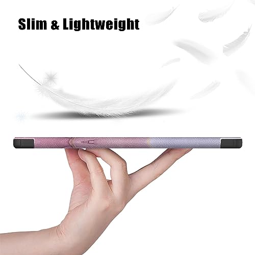 MOCA Case for Xiaomi Pad 6 11 inch,Slim Stand Hard Back Shell Protective Smart Cover for Xiaomi Pad 6/Pad 6 Pro 11" 2023 Case with Auto Wake/Sleep Function (Pink Marble) - Image 5