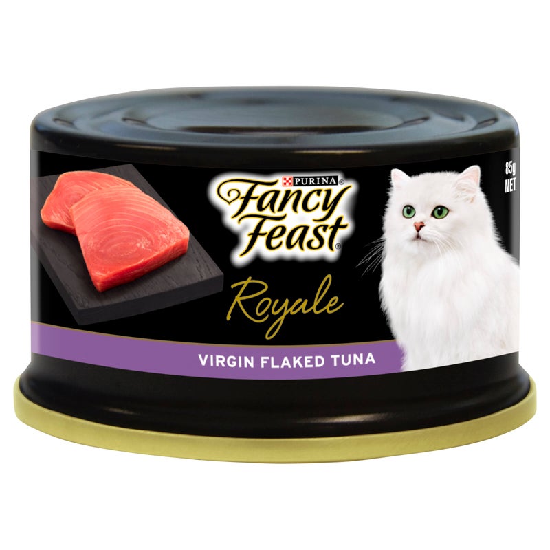 Fancy Feast Royale Virgin Flaked Tuna 85g - Image 1