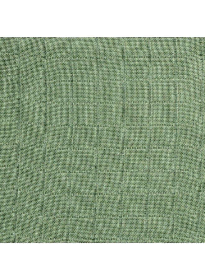 Masilo 100% Organic Cotton Muslin Swaddle Wrap/New Born/Multiuse Lightweight/Multi Pack Gift Set/Soft Breathable Combo Pack/Pack Of 3/40 X 40 In - Palm - Image 5